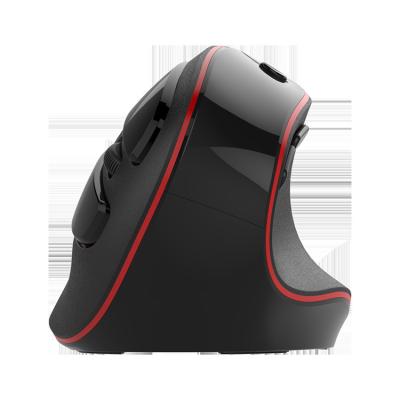 China Vertical tending high precision and stable mouse tracking wireless top relieve 2400 DPI vertical ergonomic mouse for long working days for sale