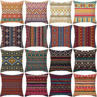 China Wholesale custom 45*45cm Bohemian fashion boho fashion BOHO 2022 logo style geometry moroccan tile for decorate for sale