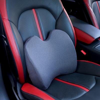 China Alleviates pressure point for maximum comfort while seated back comfort cushion car seat lumbar support memory shape cushion for car and office for sale