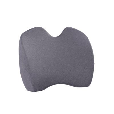 China Good Quality Manufacture 100% Plain Style Polyester Memory Foam Back Anti-Static Lumbar Cushion for sale