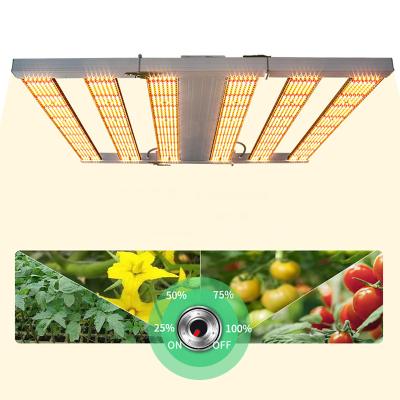 China Seed Starting 0-10V Dimmable 800W Grow Light Led Full Spectrum Lm301B Led Grow Light UV Foldable IR Plant 600W Lights For Indoor Plants for sale