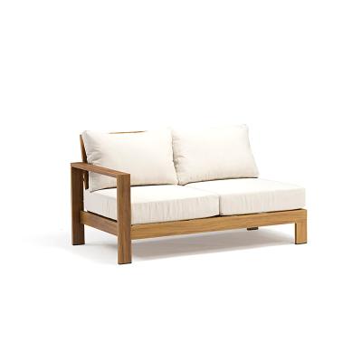 China Modern High End Outdoor Sectional Sofa Set Furniture Wooden, Living Room Furniture Square Sofa Set Designs Wooden for sale