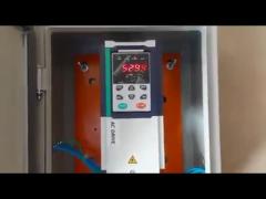 Compact IP20 Single Phase Solar Pump Inverter 2.2KW Air Cooling Method