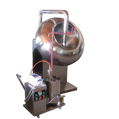 China High Efficiency Fully Automatic Peanut Chocolate Coating Machine For Coating Chocolate for sale