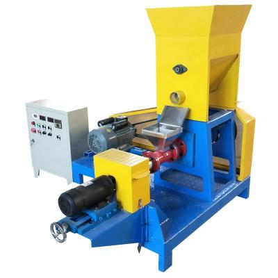 China High Efficiency Automatic Pet Food Extruder Floating Fish Feed Making Machine Production Line for sale