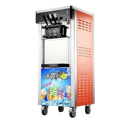 China Automatic Production High Efficiency Soft Ice Cream Machine Price for sale