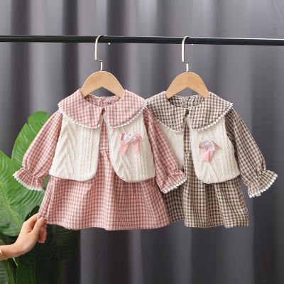 China Wholesale Viable Type Guaranteed Quality Baby Dress Autumn New Children Kids Girls Sportswear Girls for sale