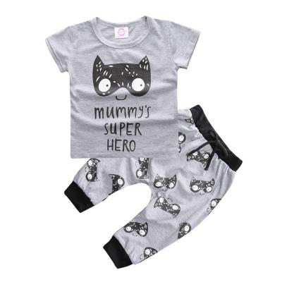 China Comfortable Breathable Promotional Goods Using Gifts Summer Newborn Baby Clothes Sets Girl Clothing Set Infant Girl Clothing for sale