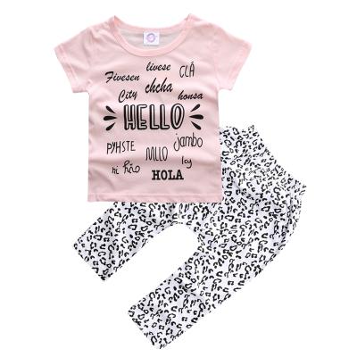 China Comfortable Breathable Made in China Top Quality Summer Newborn Boys Baby Clothing Set for sale