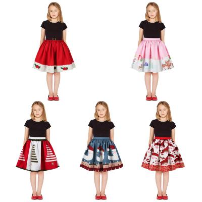 China 2021 Breathable New Baby To Toddler Girl Red Solid Ruffle Skirt For Summer for sale