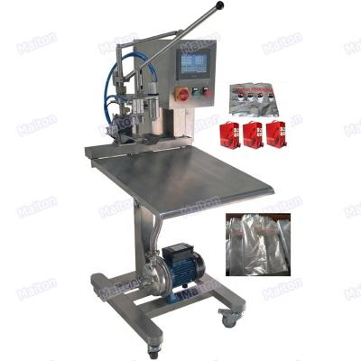 China Big Beverage Wine Milk Syrup Bag In Box Bib Filling Machine for sale