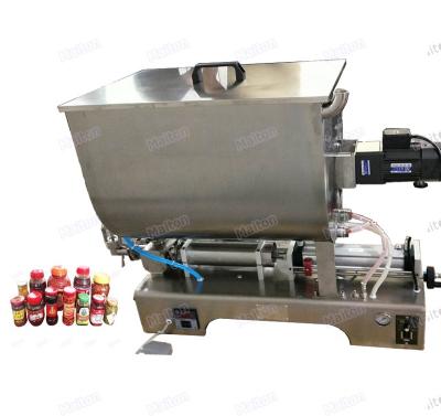 China Beverage Cheap Price Semi-automatic Peanut Sauce Butter Bottle Jar Filling Machine for sale