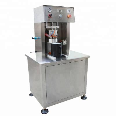 China Beverage Manual Glass Bottle Hook Cap Vacuum Capping Machine Made In China for sale