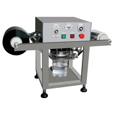 China Small Beverage Hand Manual Plastic Jar Powder Heat Sealing Machine / Sealer for sale