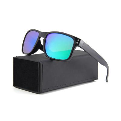 China Factory Cheap PC 2022 and TR Sun Polarized Classic Lenses Mens Sunglasses For Sports Custom Logo Square Mens Sunglasses Men for sale