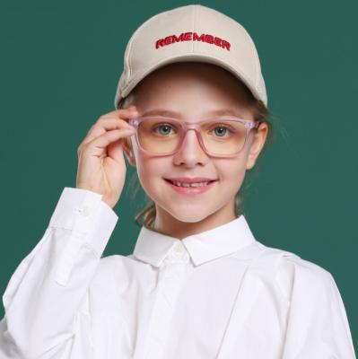 China Daily Use 2021 New Fashion Children's Anti Glass Anti Blue Ultraviolet Computer Cell Phone Computer Protective Glasses for sale