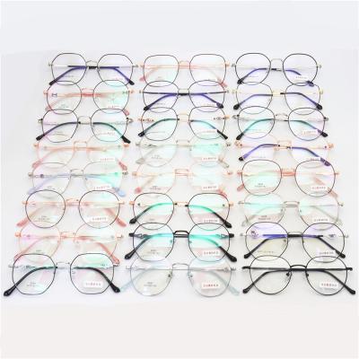 China Lowest Price Optician Promotion Metal Glasses Men Women Multi Style Mixed Wholesale View for sale