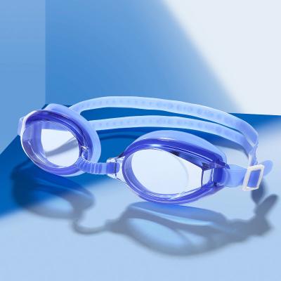 China Custom Logo Adult Silicone Anti Fog Swimming Goggles for sale