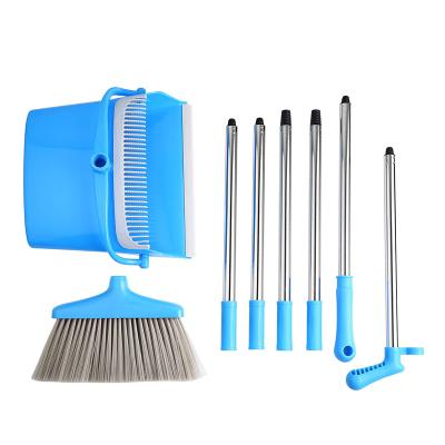 China Home Broom and Dustpan Set for Home Combo Set / Dustpan and Broom with Long Handle for sale