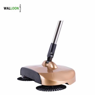 China China Supplier Home Used 360 Degree Rotate Spinning Broom Floor Sweeper Hand Powered Sweeper for sale