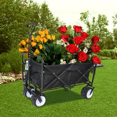 China Wallon Outdoor Folding Folding Garden Easy Pull Heavy Duty Cart Folding Outdoor Camping Wagon for sale