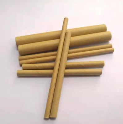 China Traditional Diameter 5mm Length 100mm Biodegradable Small Coffee Stirring Paper Straws for sale