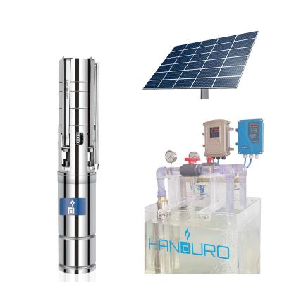 China Family Homes 110V 1300W 35m 19m3/h 4SSC SERIES Solar Powered Water Pump For Irrigation Hot Product for sale