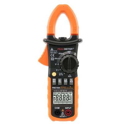 China Peakmeter PM2108A 4000 Counts DC Current AC Flange Meter Frequency Measurement Earth Leakage Digital Clamp Meter PM2108A for sale