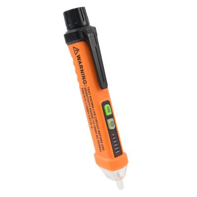 China High Precision PM8908C 12-1000V with 3 Kinds of Sound and LED Alarm Non Contact AC Voltage Detector Pen Prolate for sale