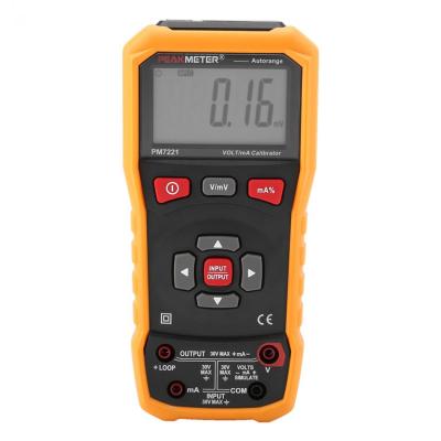 China Cheap Price Signal Generator 4-20ma 0-10v 4-20mA Digital Loop Calibrator Process Calibrator PM7221 Multimeter PM7221 for sale