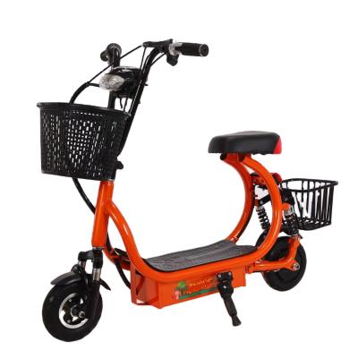 China Factory direct sales unisex shape cheap adult black folding electric scooter for sale