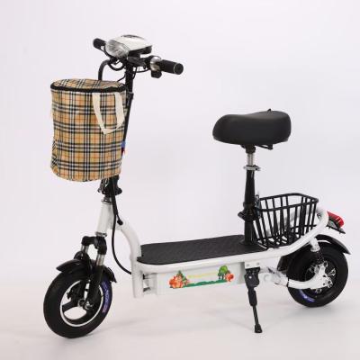 China 2021 Unisex Fashionable Environmental Friendly Convenient Adults Folding Electric Scooter for sale