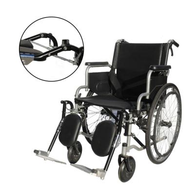 China Multi Used Manual Outdoor Wheelchair Folding Patient Transfer Commode Wheelchair for sale