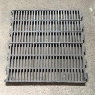 China Hot Selling Ductile Iron Customize Cast Iron Floor Hog Cast Slat Flooring For Pig Farm Equipment for sale