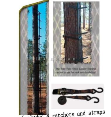 China Steel Tube 1.5mm Thickness 20 Feet Ladder &Tree Tree Hunting Equipment Hang On Tree Stand for sale