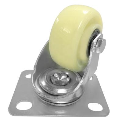 China Wholesale Metal Spare Parts Industrial Caster Wheels 2 Inch Flat Swivel Light Duty Caster Wheel for sale