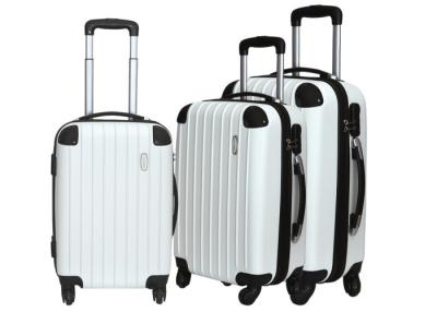 China One Zipper Framed Trolley Bags Set Of 3 Piece With Silver Iron Trolley for sale