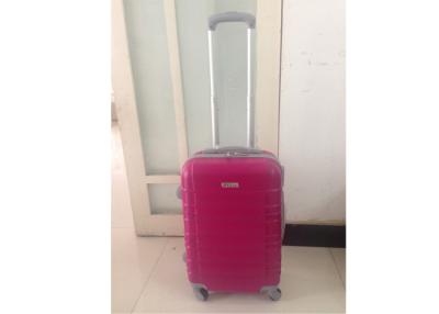 China Lightweight Trolley Cute Pink Luggage Sets ABS Waterproof 4 Wheels For Women for sale