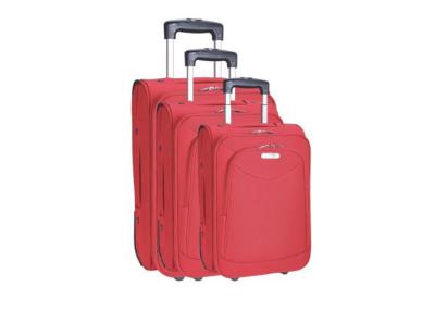 China Lightweight 20 / 28 Inch Suitcase Luggage 3 Pieces Set , Trendy 2 Big Wheels Trolley Luggage for sale