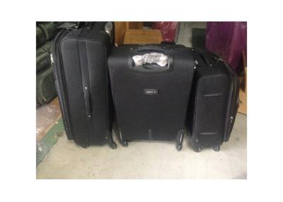 China 1680D Business Soft Travelling Trolley Luggage Bags Wheeled With Iron Frames for sale