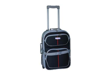 China Black Iron Trolley 3 Pcs 8 Wheel Luggage Suitcase With Normal Combination Lock for sale