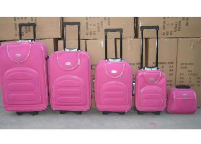 China 170T Lining Silk 8 Wheel Suitcase , 4 Pcs Carry On Travel Luggage With Wheels for sale