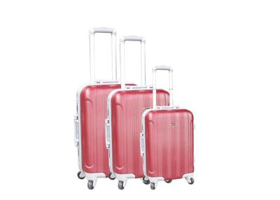 China Hard Shell Luggage Suitcase Set Of 3 Girly Carry On Logo Customized for sale