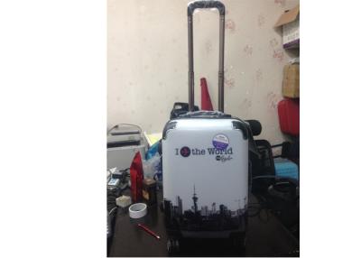 China Lightweight Hard Polypropylene Luggage Bags Suitcase With Normal Combination Lock for sale