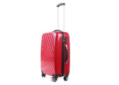 China 3 PCS Set 4 Wheel Hard Case Carry On Luggage , Colorful Hard Shell Case Suitcase for sale