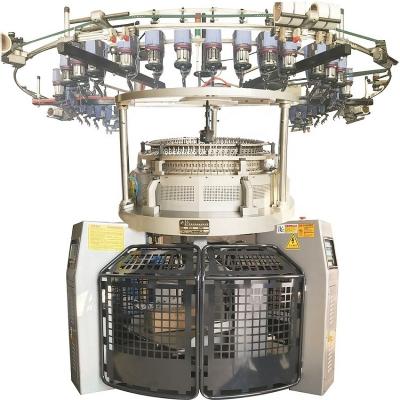 China Weft Factory 20 Years of Good Experienced Automated Automatic Net Jacquard Single Circular Computer Knitting Machine for sale