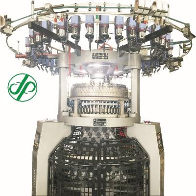 China Weft Factory 20 Years Compurized Circular Jacquard Rib Transfer Positive Feeders Wool Cord Knitting Machine Yarn for sale