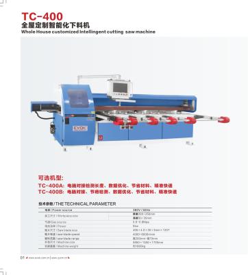 China Cutting machine TC-400 aumatical VERTICAL for sale