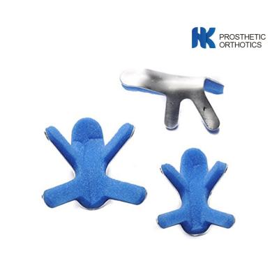 China Metal Aluminum Bendable Frog Orthotic Brace , Medical Finger Splint for sale