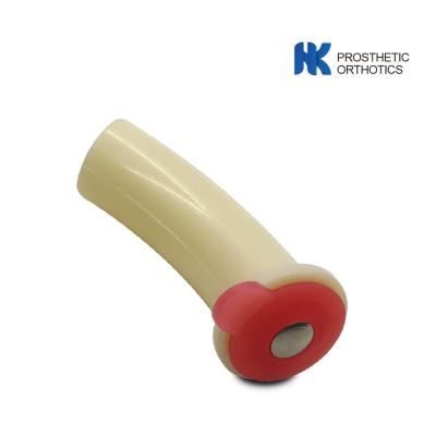 China Red Rubber Prosthetic Accessories , Plastic Valve For Flexible Socket for sale